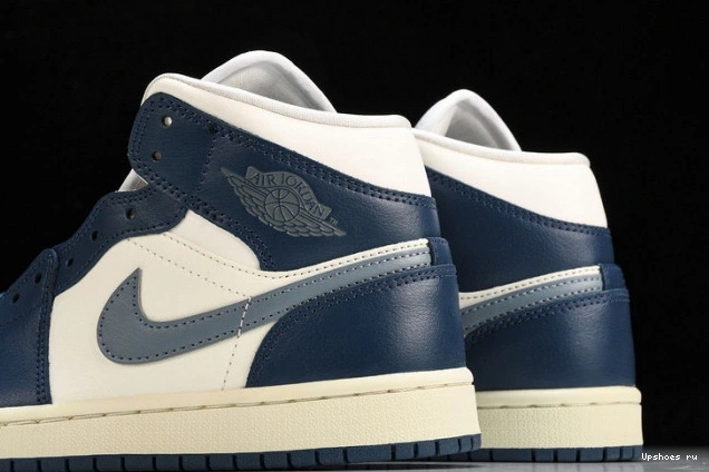 Air Mid Jordan 1  Blue BQ6472-414  French 0316